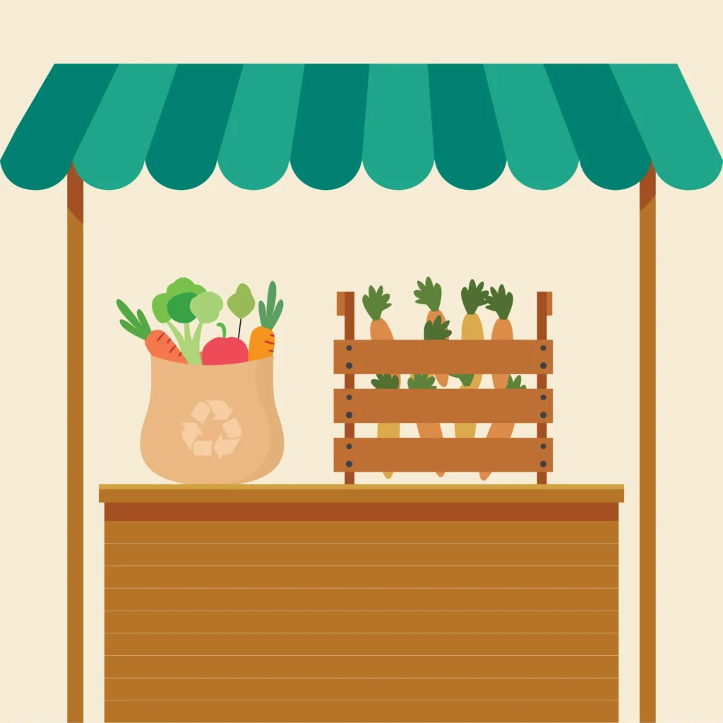 Illustration-of-a-local-shop-supported-by-digital-marketing
