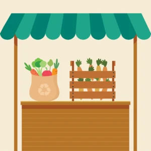 Illustration-of-a-local-shop-supported-by-digital-marketing